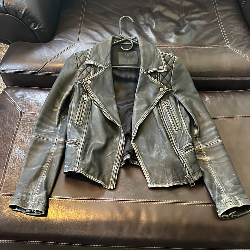 All Saints Leather Jacket